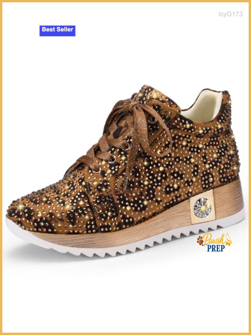 Glitter Platform Wedge Sneakers Sparkly Rhinestone High Top Wedding Bride Shoes